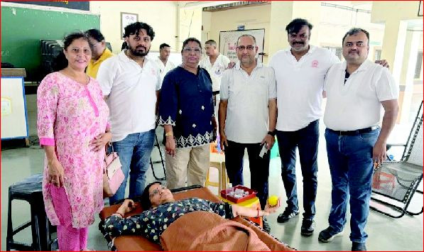 વાપીમાં શ્રી સમસ્ત ગુજરાતી બ્રહ્મ સમાજ દ્વારા રકતદાન કેમ્પ યોજાયો