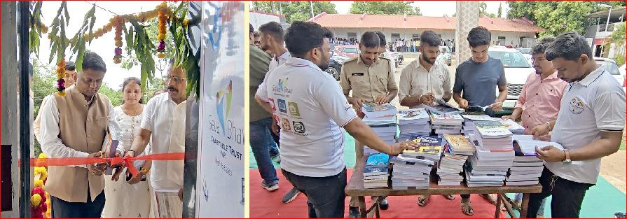 નાની વહિયાળમાં ‘ક્યારો’ સ્માર્ટ લાઇબ્રેરીનું લોકાર્પણ કરાયું
