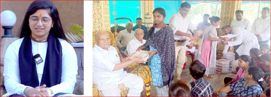 રૂમલાની રમાબા છાત્રાલયમાં નોટબુક વિતરણ કરાઈ