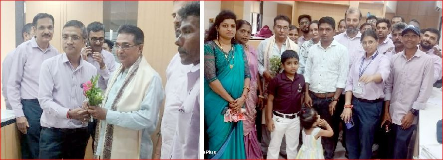 વાપી મનપાના પાણી વિભાગના વાલમેન વસંતભાઈ પટેલનો વિદાય કાર્યક્રમ યોજાયો
