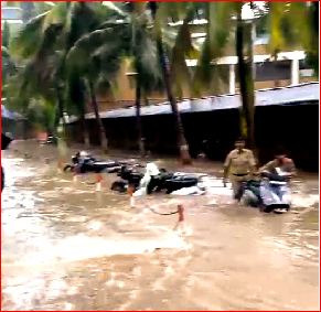 નવસારી જિલ્લામાં સતત વરસાદને પગલે ૩૪ માર્ગો બંધ