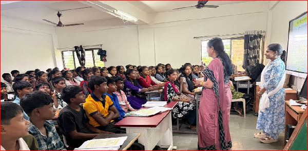 સિલ્ધાની શાળામાં રાજ્ય બાળસંરક્ષણ અધિકાર આયોગના અધ્યક્ષનો સંવાદ